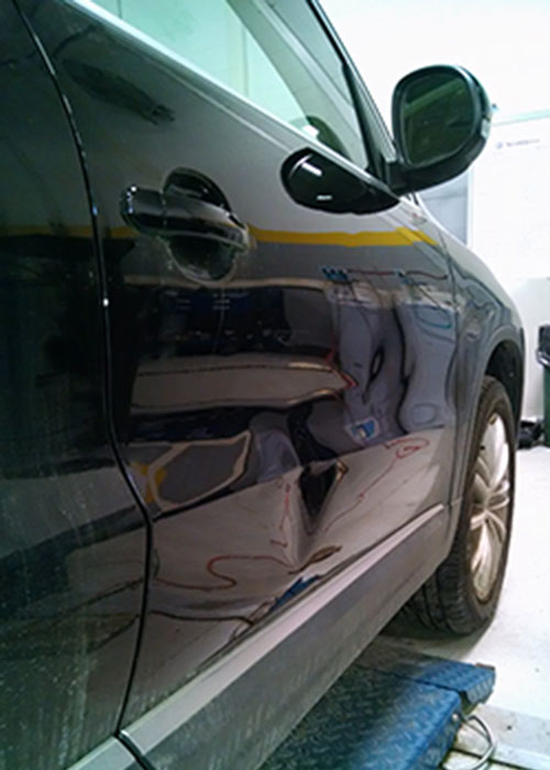 Ding Repair In Car Doors Evantage Paintless Dent Removal